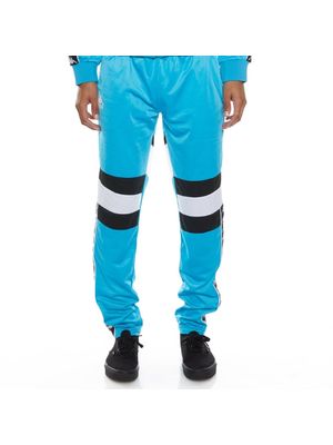 Pantalon Kappa Banda Wrastoria Slim Mujer Celeste | Solo Urbano