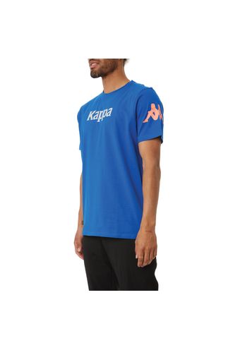 Camiseta-Authentic-Bendoc-Azul-Manga-Corta-Hombre-Kappa