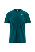 Camiseta-222-Banda-Coen-Slim-Hombre-Verde-Kappa-