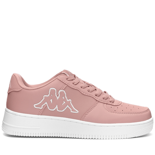 Tenis-Logo-Salerno-Unisex-Rosado-Kappa-