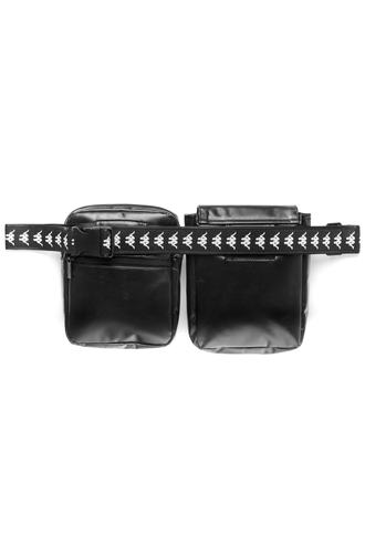 Riñonera-222-Banda-Bolly-Unisex-Negro-Kappa-