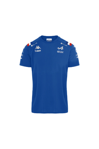 Abolif-Alpine-F1-Camiseta-Azul-Hombre-Kappa